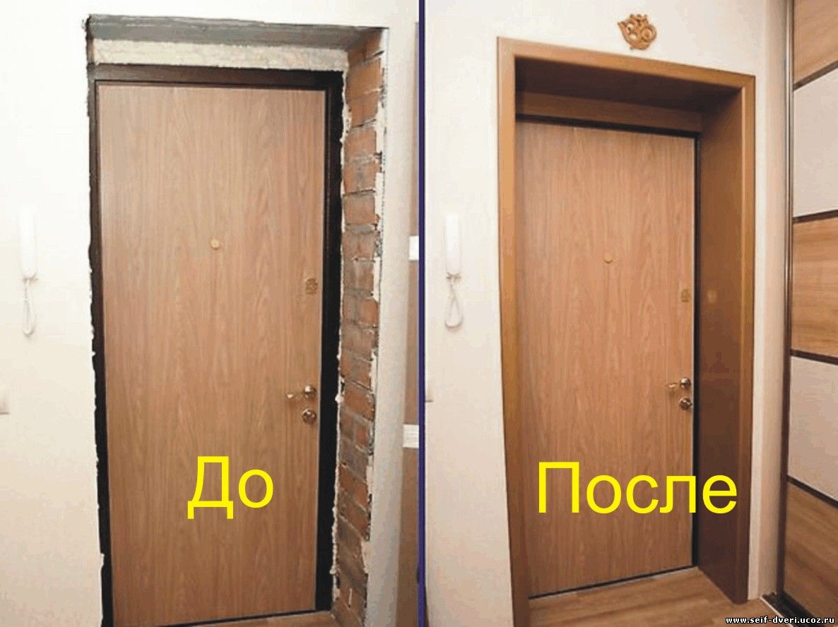 Ремонт и реставрация старой двери